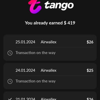 Tango Delays My Approved Withdrawal Requests