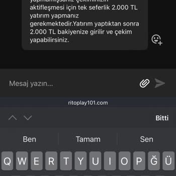 Ritoplay101 Kazandığım İkramiyeyi Vermedi!