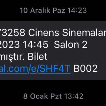 Cinens Sinemaları Paramı İade Etmedi