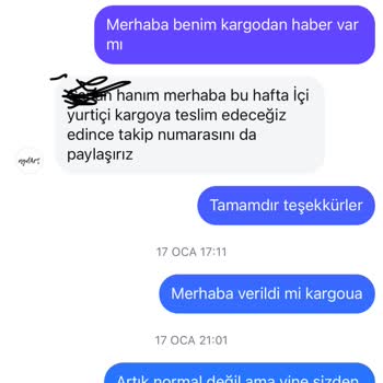 AydArt Ürünü Göndermiyor Sipariş Teslim Olmuyor.