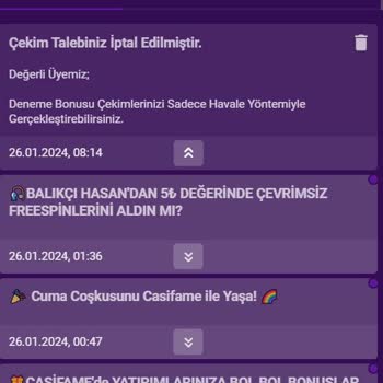 Casifame Havale Çekim Ne Alaka