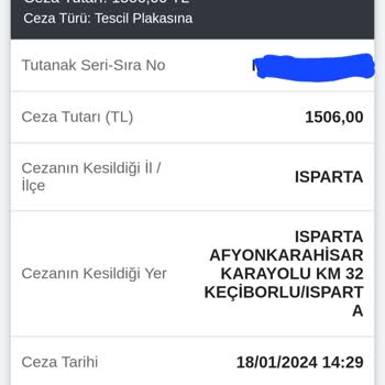 Emniyet Genel Müdürlüğü Isparta Eds Cezaları