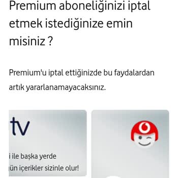 Vodafone Üyelik İptali Olmuyor