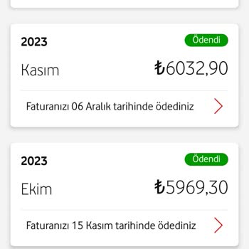 Vodafone Müşteri Limit Puanı