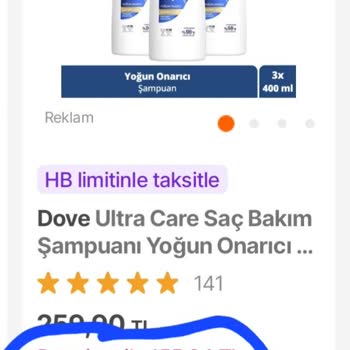 Hepsiburada, Dove Markalı Ürünleri Almamı Engelliyor