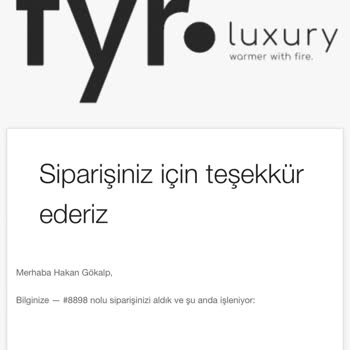 FYR Luxury Home & Decoration Hiçbir Şekilde İletişim Kurulamıyor. Sipariş Gönderilmedi