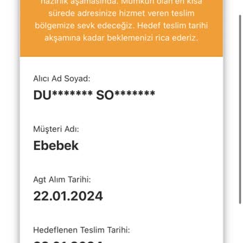 AGT Kurye Kargo Sürecinin İlerlememesi Ve Ulaşılamayan Firma