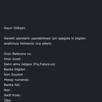 Mango İle Yaşanan İade