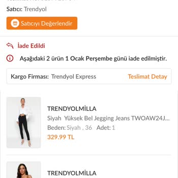 Trendyolmilla Alışveriş İadesinde Yaşanan Para İade Süreci Sorunları