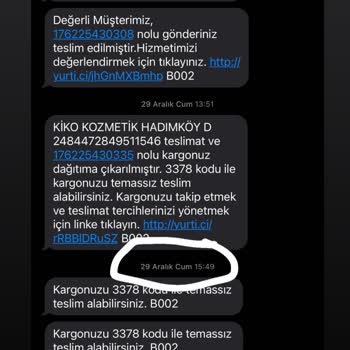 Yurtiçi Kargo'nun Gelmeyen Kargosunun Mağduriyeti