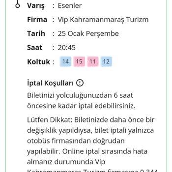 Vip KahramanMaraş Turizm Şikayet Şikayet Şikayet