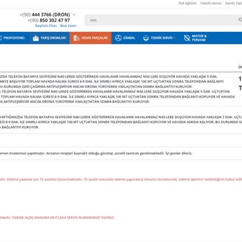 Hubsan Teknoloji Drone Servis Hizmetinde Yaşanan Sorunlar Ve Müşteri Deneyimi