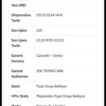 Xiaomi Watch S1 Active A101 Ve Ouno Servisi