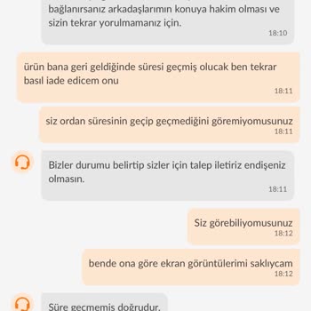 Trendyol Milla İademi Kabul Etmiyor