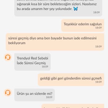 Trendyol Milla İademi Kabul Etmiyor