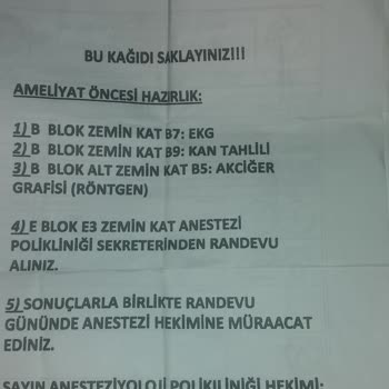 Başakşehir Çam ve Sakura Şehir Hastanesi Ameliyat Bekleyişindeki Hastanın Çaresizliği