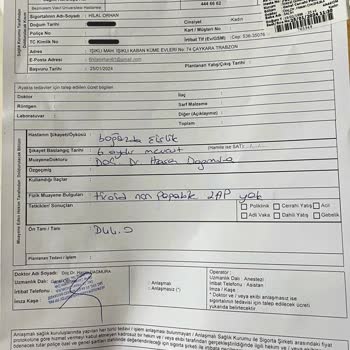 Türkiye Sigortası Tamamlayıcı Sağlık Sigortası Mağduriyeti