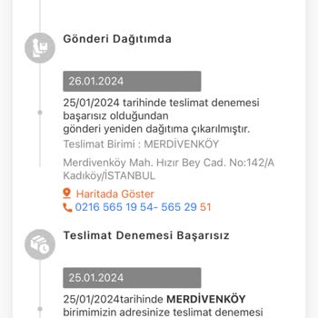 MNG Kargo Kargomu Teslim Etmedi