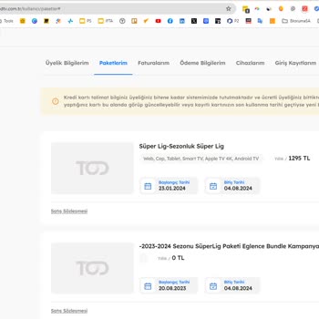Tod TV Satın Alamamak + Müşteri Hizmeti Yokluğu