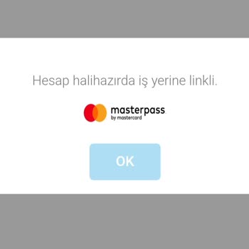 Master Card Hesap Hali Hazırda İş Yerine Linki