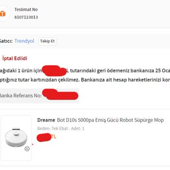 Gene Gene Gene Trendyol Ve Sipariş İptal