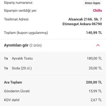 Yemeksepeti Ücretsiz Teslimatta Ücret Alıyor