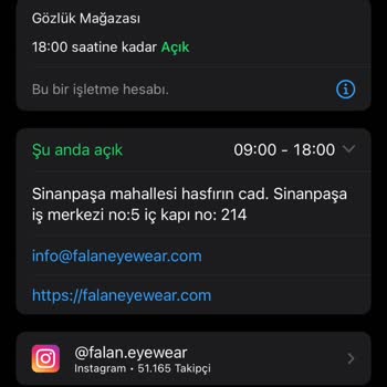 Falan Eyewear Parayı Geri Göndermemeleri