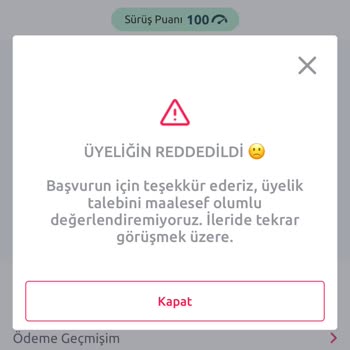 TikTak Kirala Yaş Uygunluğu Sorunu Ve Bilgi Talebi