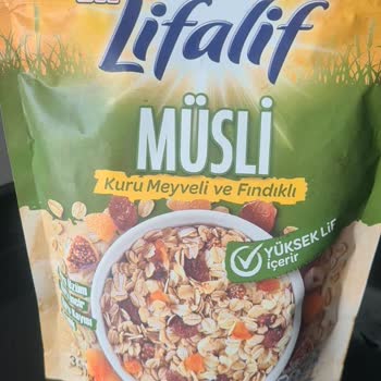 Eti Gıda Eti Lifalif Müsli Paketinden Çıkan Cam Parçası Problemi