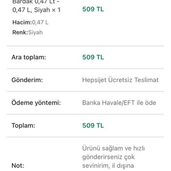 Termos Market - Bardak Deposu Güvenli Alışveriş Mağduriyetim