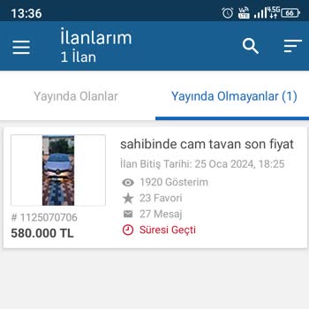 Sahibinden Sabinden.com İlan Sorunu