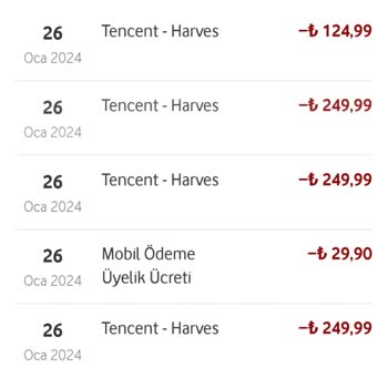 Vodafone İzinsiz Para Çekimi Ve Onay