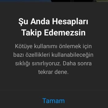 Instagram Arkadaşlık İsteği Atamıyorum!