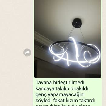 Hit Elektrik Elektronik (ankara724elektrikci.com) Elektrikçi LED Avize Takamadı Suçunu Bize Attı