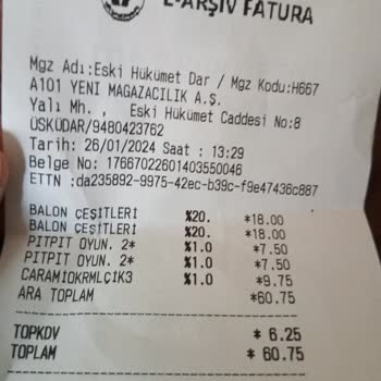 A101 Balonlar Ya Şişmiyor Ya Da Patlak Çıkıyor