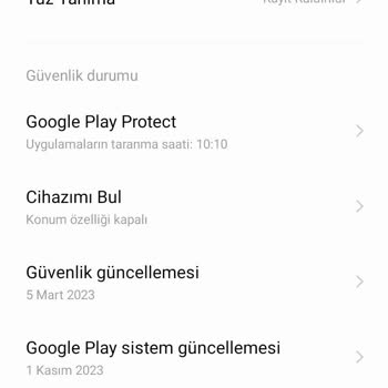 İnfinix Hot 20 Parmak İzi Hatası