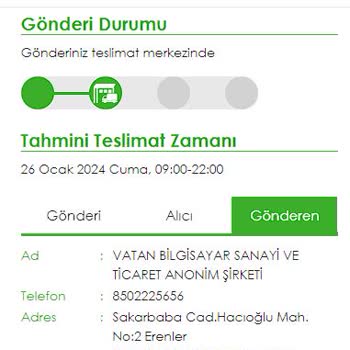 Kolay Gelsin "Kolay Gelsin Kargo" Günlerdir Gelmeyen Kargo.