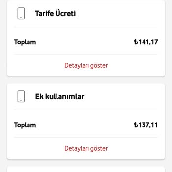 Vodafone Fazla Alınan Ek Paket Ücretinin İadesi