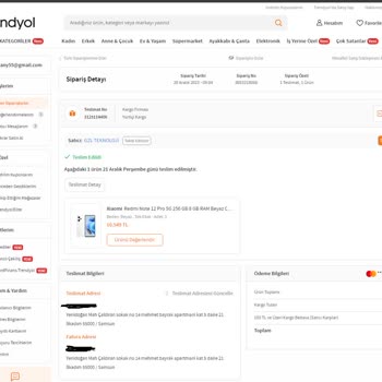 Trendyol'dan Alınan Cep Telefonum Kapandı! ( IMEI Kopyalanmış )