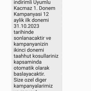 Vodafone İstek Dışı Tarife Değişikliği Yapılması