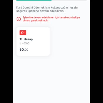 Pep Visa Kartı Sipariş Edemiyorum