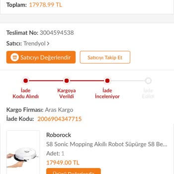 Trendyol 2 Aydan Fazladır Ücret İadesi Yapmıyor!