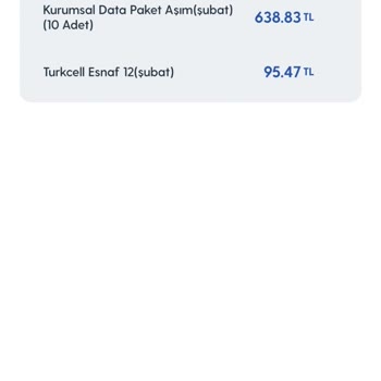 Turkcell Kullanmadan Biten İnternet Sorunu