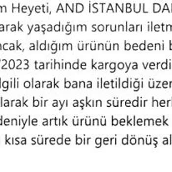 Cocopelli Değişim İçin Ürün Gönderdim Ama Ne Ürünü Ne De Parayı Alabildim