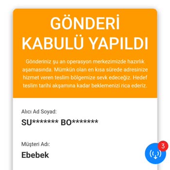Ebebek 15 Gündür Teslim Edilemeyen Kargo