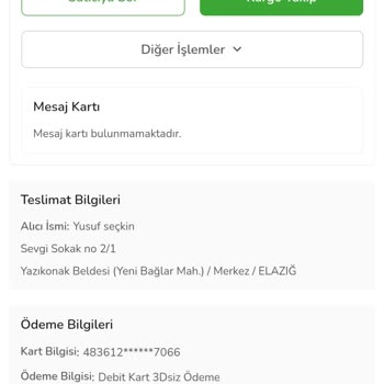 MNG Sorumsuz İlgi Yok Kargo