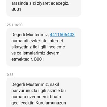 Evde Hizmet Türk Telekom Gelip Kurulum Yapmıyor Asla