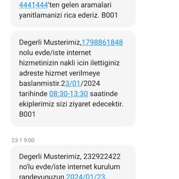 Evde Hizmet Türk Telekom Gelip Kurulum Yapmıyor Asla