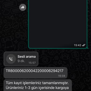 Ersağ Paketleme Sorumluluk Kabul Etmiyorum