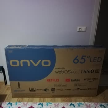 Onvo Televizyonun Kumandası TV Ayakları Garanti Belgesi Çıkmadı